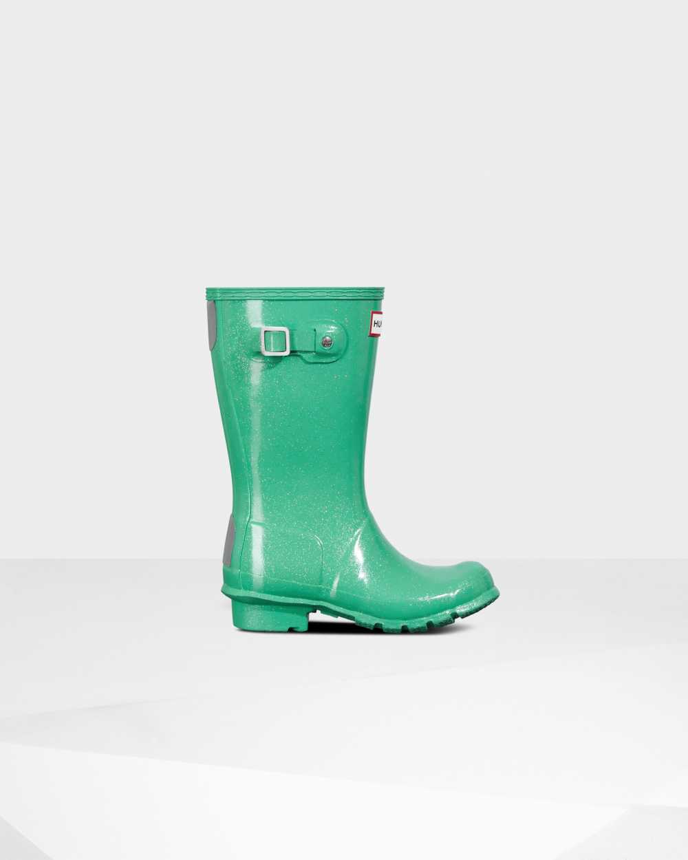 Botas De Agua Niños - Hunter Original Big Starcloud Verde Menta - PTXEAQ-602 - Verde Menta